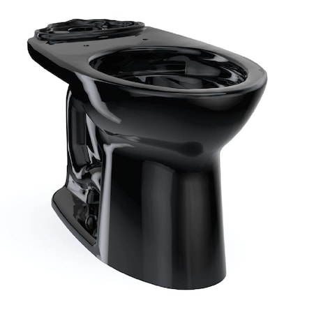 Toto Drake Elongated Universal Height Toilet Bowl Only, Less Seat, Ebony C776CEF#51